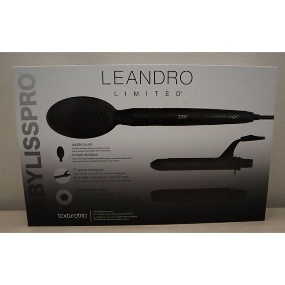 Leandro by Babyliss Pro LL003UC Crimcurl Limited Brush & Curling Iron Set - Picture 1 of 7